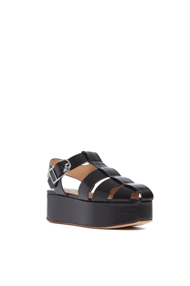 Gabriela Hearst Platforms Women Mila Plateau Sandal In Black Leather