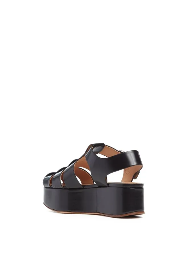 Gabriela Hearst Platforms Women Mila Plateau Sandal In Black Leather