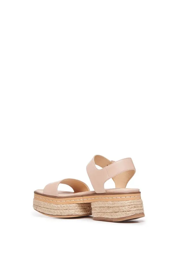 Gabriela Hearst Platforms Women Ryka Braided Sandal In Blush Leather