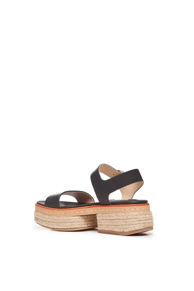 Gabriela Hearst Platforms Women Ryka Platform Sandal In Black Leather