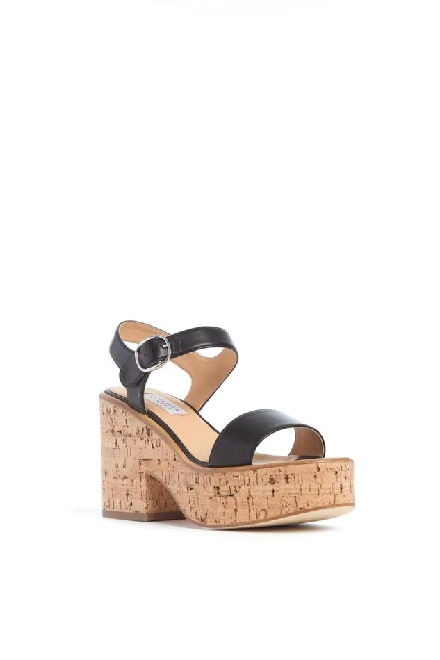 Gabriela Hearst Platforms Women Sardis Platform Sandal In Black Nappa Leather