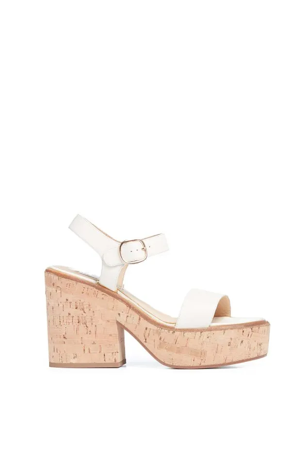 Gabriela Hearst Platforms Women Sardis Platform Sandal In Cream Leather