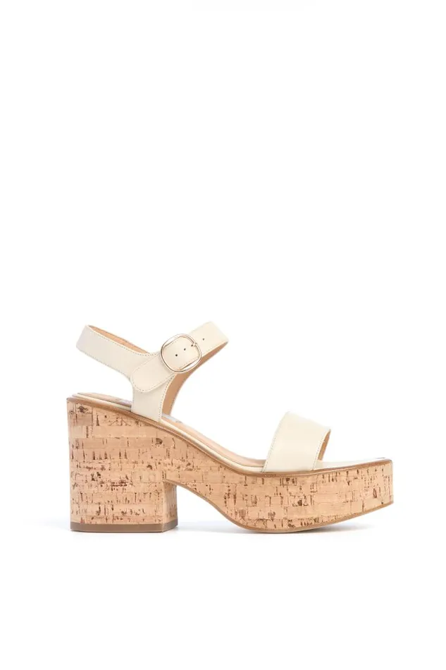 Gabriela Hearst Platforms Women Sardis Platform Sandal In Cream Nappa Leather