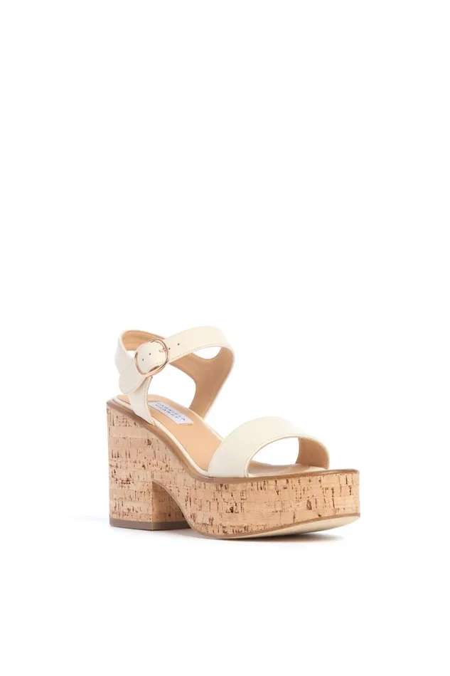 Gabriela Hearst Platforms Women Sardis Platform Sandal In Cream Nappa Leather