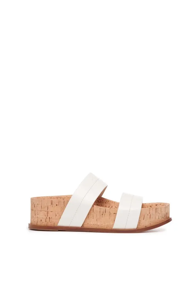 Gabriela Hearst Platforms Women Strike Platform Sandal In Cream Leather