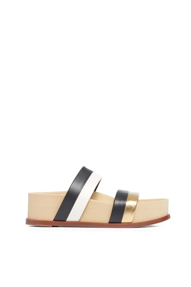 Gabriela Hearst Platforms Women Striker Platform Sandal In Multicolor Leather Gabriela Hearst Platforms Women Striker Platform Sandal In Multicolor Leather