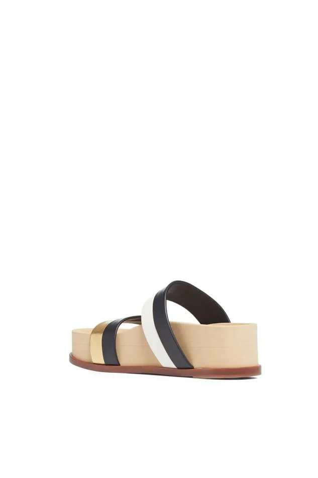 Gabriela Hearst Platforms Women Striker Platform Sandal In Multicolor Leather