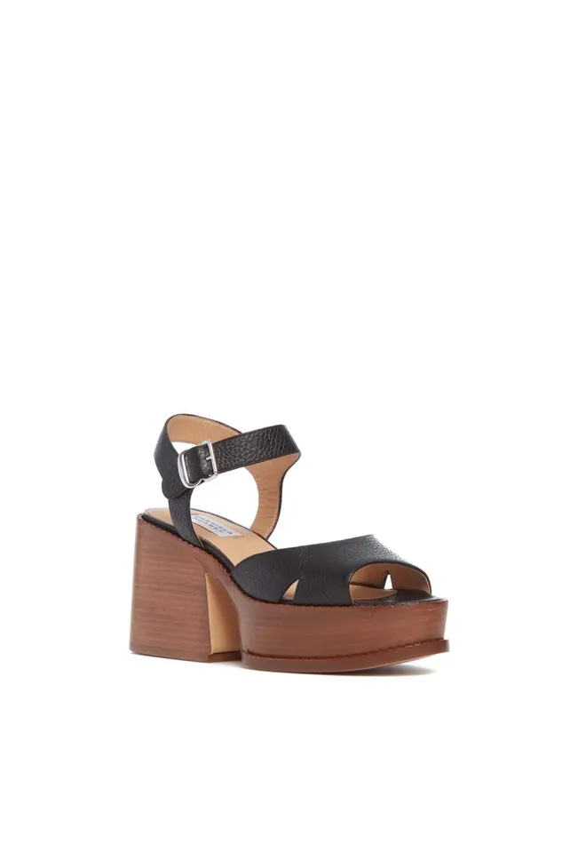 Gabriela Hearst Platforms Women Zuri Platform Sandal In Black Leather