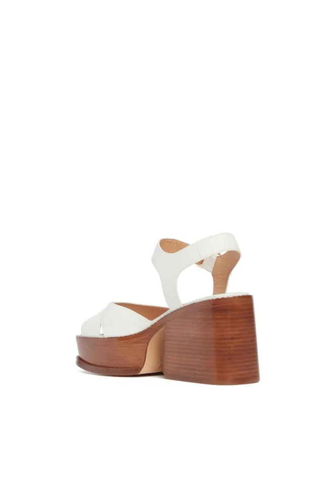 Gabriela Hearst Platforms Women Zuri Platform Sandal In Cream Leather