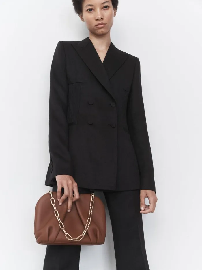 Gabriela Hearst Pouches and Clutches WomenMen Taylor Bag In Cognac Nappa Leather