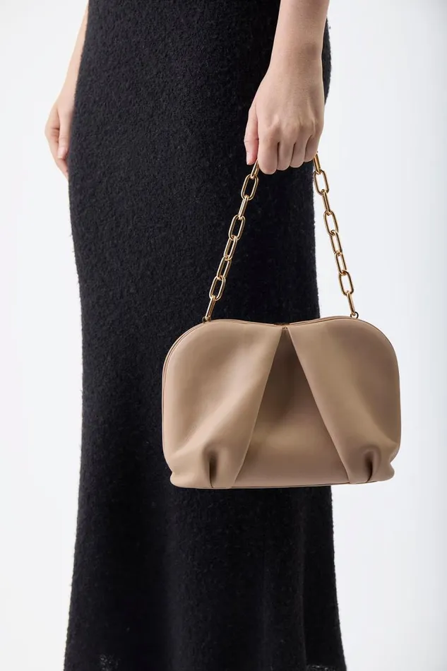 Gabriela Hearst Pouches and Clutches WomenMen Taylor Bag In Nude Nappa Leather