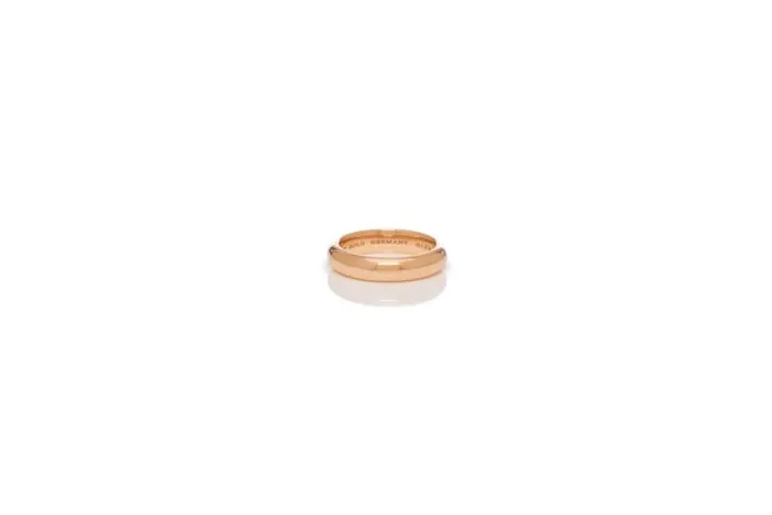 Gabriela Hearst Rings Women Vitreous Blue Enamel and 18K Gold Ring