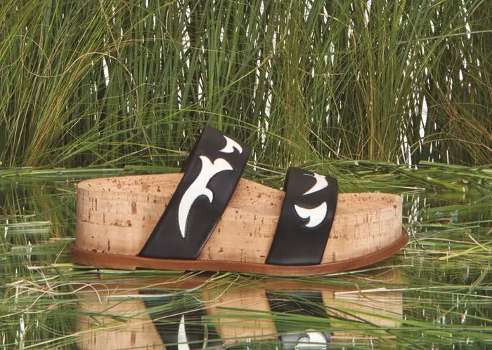 Gabriela Hearst Sandals Women Flame Striker Sandal In Black Leather