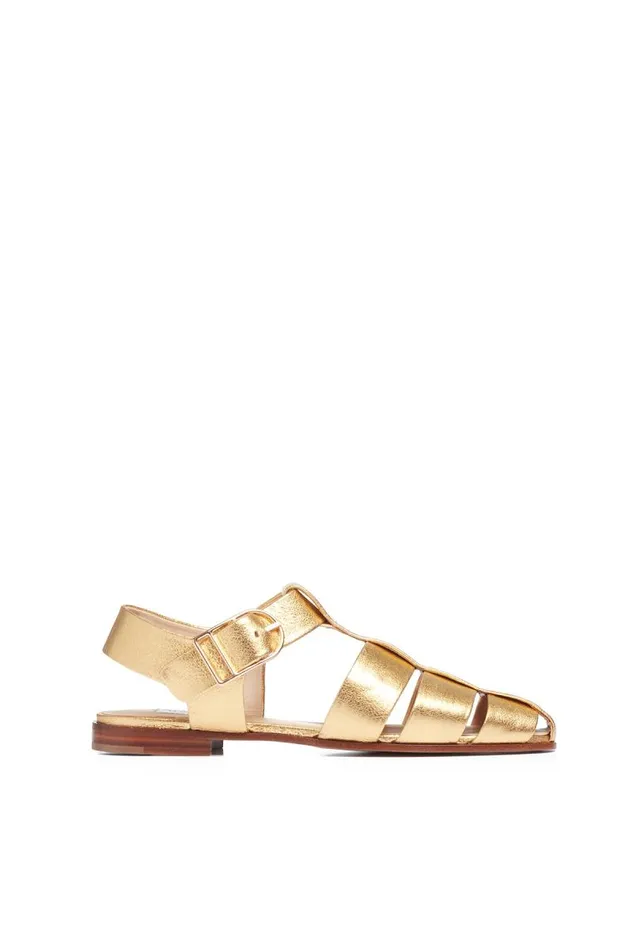 Gabriela Hearst Sandals Women Metallic Lynn Sandal