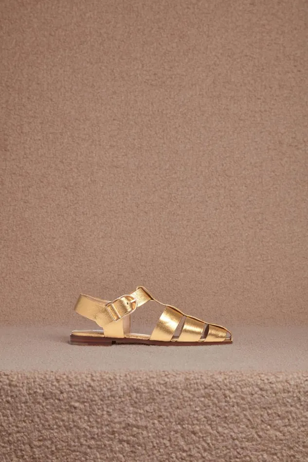 Gabriela Hearst Sandals Women Metallic Lynn Sandal