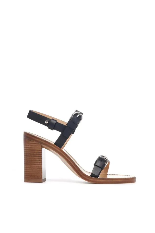 Gabriela Hearst Sandals Women Miraya Strap Sandal In Black Leather