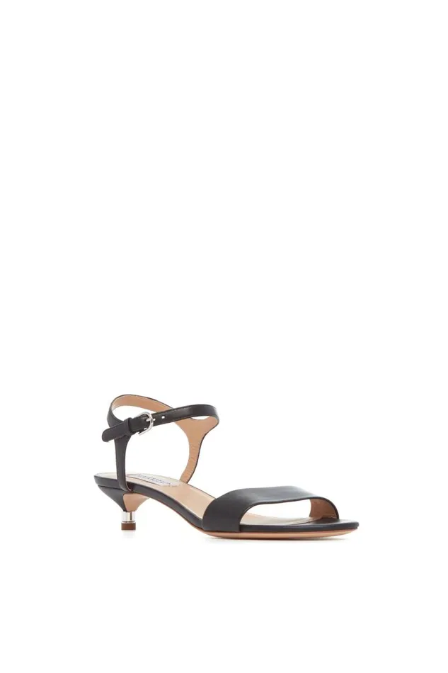 Gabriela Hearst Sandals Women Soraya Low Heel Sandal In Black Leather