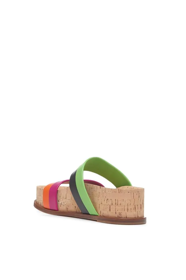 Gabriela Hearst Sandals Women Striker Platform Sandal In Multi Leather