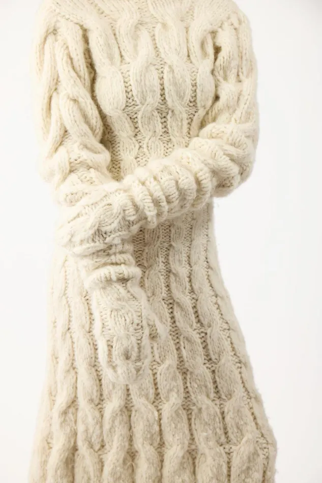 Gabriela Hearst Scarves and Gloves Women Scarlett Knit Mittens In Ivory Welfat Cashmere