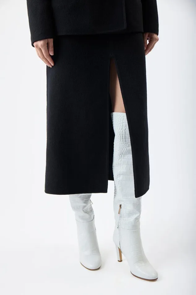 Gabriela Hearst Skirts Women Morelos Skirt In Black DoubleFace Recycled Cashmere