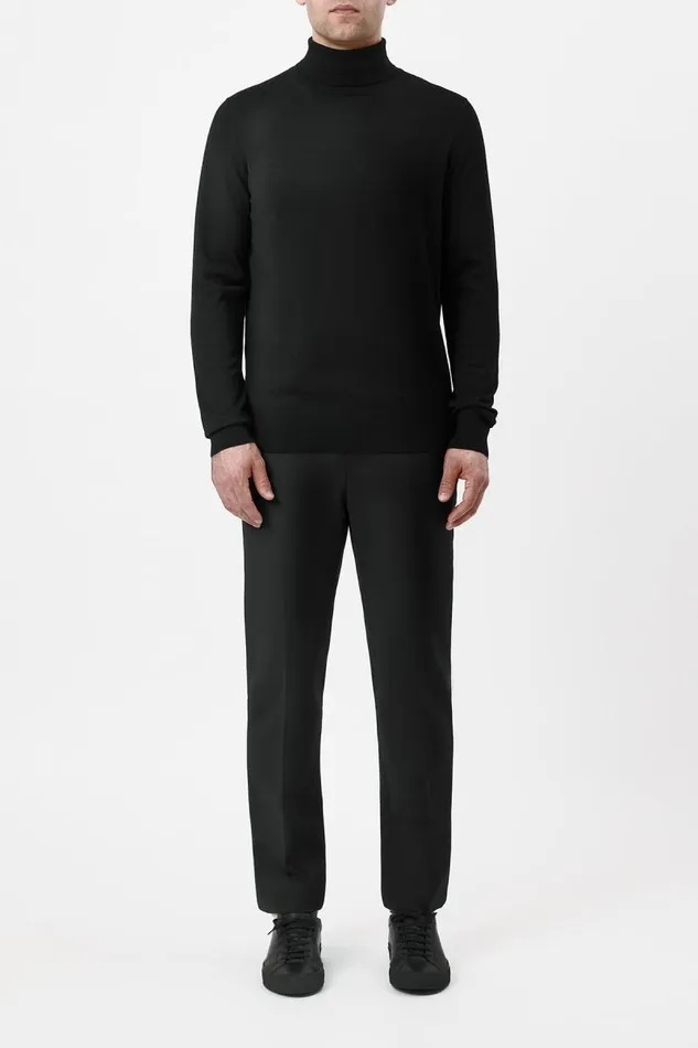 Gabriela Hearst Suits Men Sebastian Pant In Black Sportswear Wool