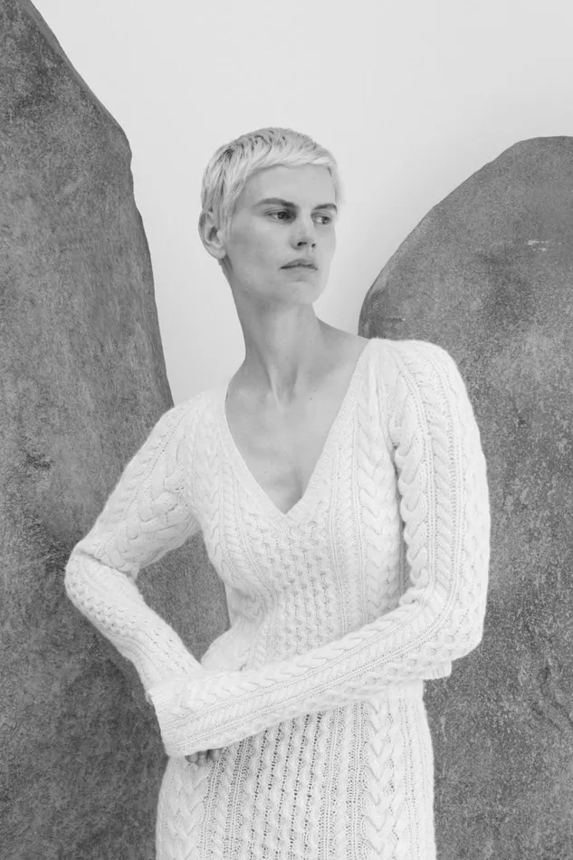 Gabriela Hearst Sweaters and Turtlenecks Women Arwel Knit Sweater In Ivory Cashmere