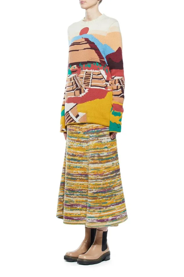 Gabriela Hearst Sweaters and Turtlenecks Women Ines Knit Sweater In Teotihuan Cashmere