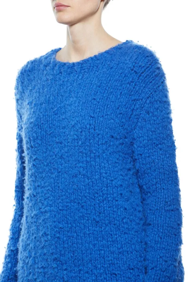 Gabriela Hearst Sweaters and Turtlenecks Women Lawrence Knit Sweater In Cobalt Welfat Cashmere