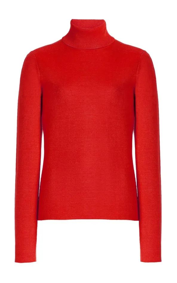 Gabriela Hearst Sweaters and Turtlenecks Women May Knit Turtleneck In Red Topaz Merino Wool Cashmere Gabriela Hearst Sweaters and Turtlenecks Women May Knit Turtleneck In Red Topaz Merino Wool Cashmere