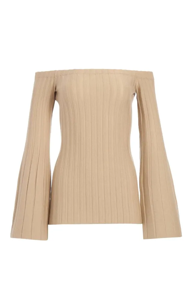 Gabriela Hearst Sweaters and Turtlenecks Women Nelson Knit Sweater In Hay Merino Wool Cashmere Gabriela Hearst Sweaters and Turtlenecks Women Nelson Knit Sweater In Hay Merino Wool Cashmere