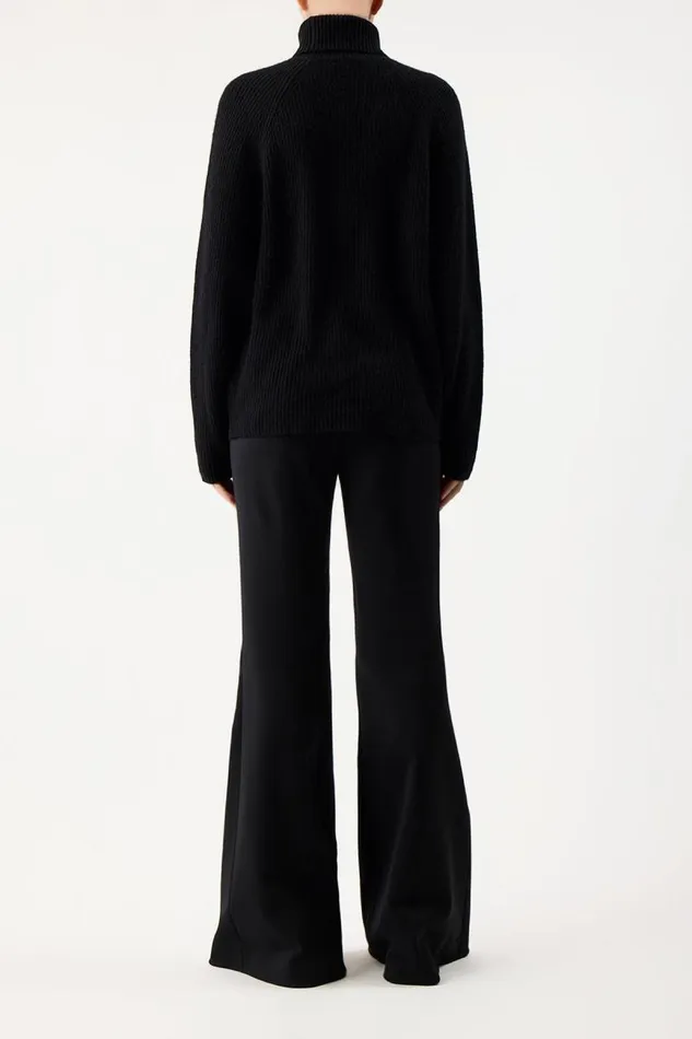 Gabriela Hearst Sweaters and Turtlenecks Women Wigman Knit Turtleneck Sweater In Black Cashmere