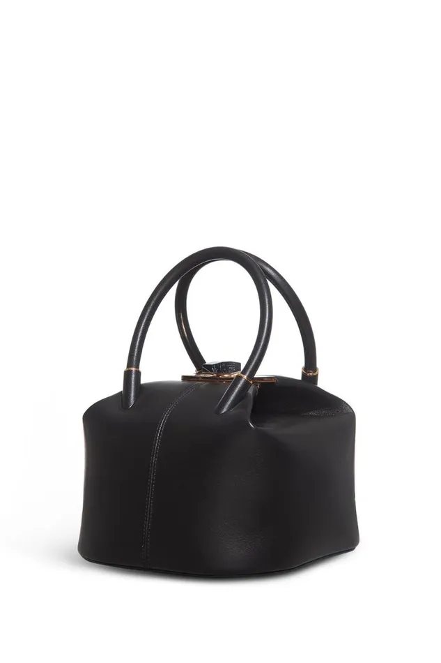 Gabriela Hearst Top Handles WomenMen Baez Bag In Black Nappa Leather