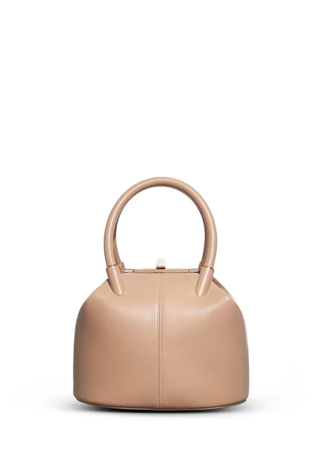 Gabriela Hearst Top Handles WomenMen Baez Bag In Nude Nappa Leather