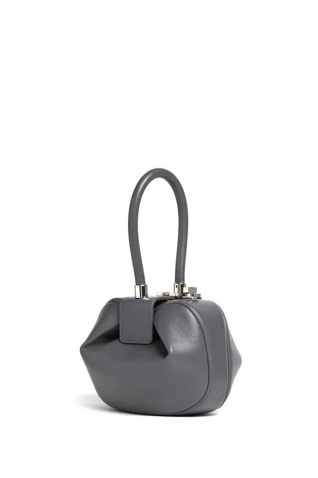 Gabriela Hearst Top Handles WomenMen Demi Bag In Charcoal Nappa Leather