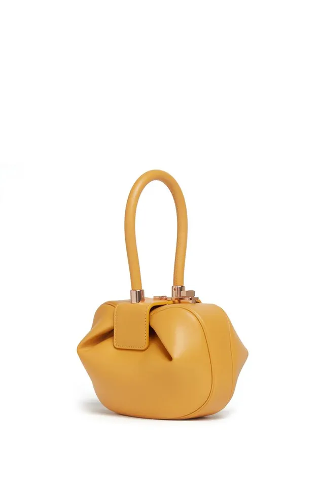 Gabriela Hearst Top Handles WomenMen Demi Bag In Golden Birch Nappa Leather