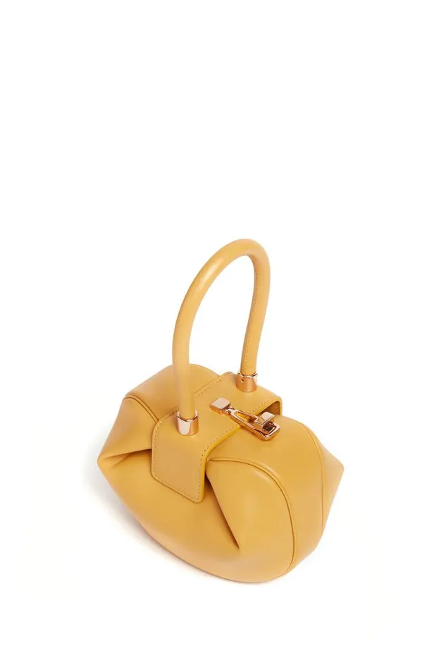 Gabriela Hearst Top Handles WomenMen Demi Bag In Golden Birch Nappa Leather