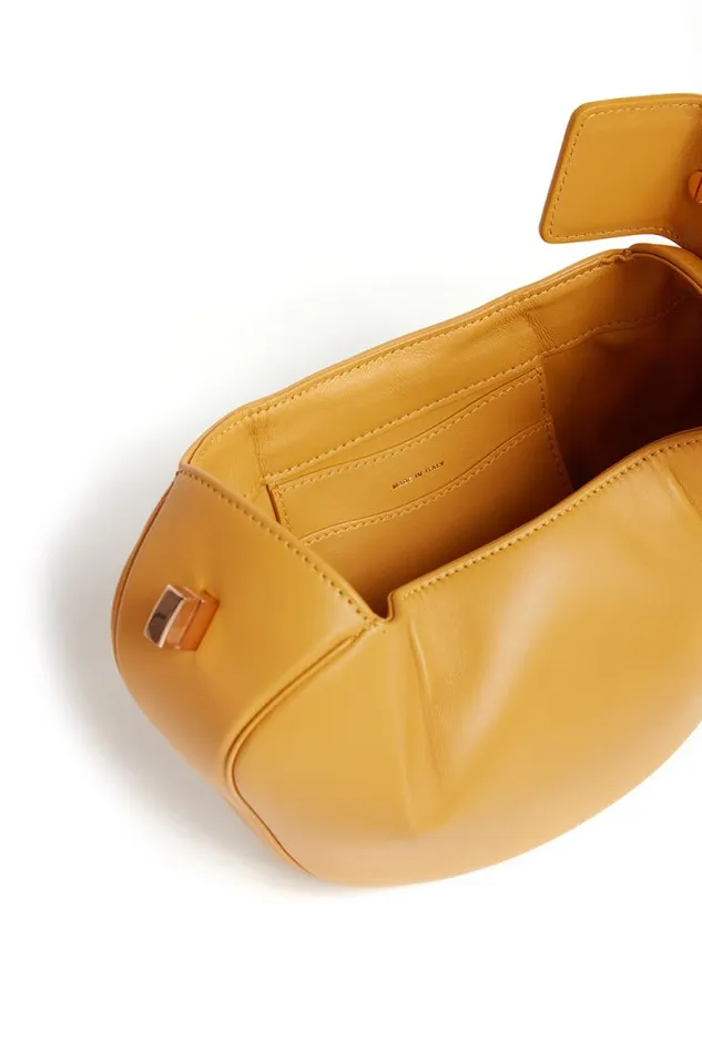 Gabriela Hearst Top Handles WomenMen Demi Bag In Golden Birch Nappa Leather