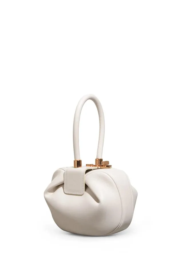 Gabriela Hearst Top Handles WomenMen Demi Bag In Ivory Nappa Leather