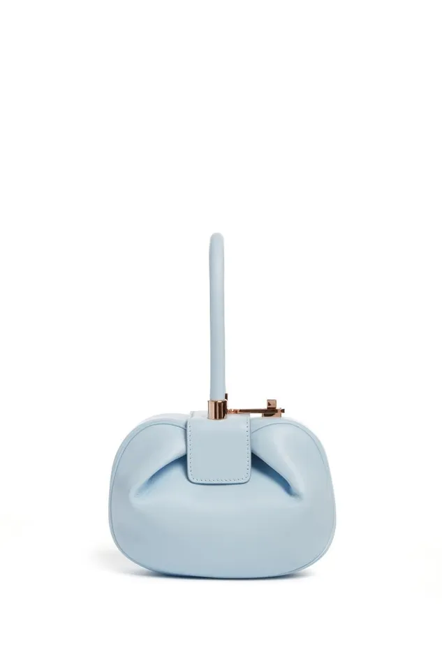 Gabriela Hearst Top Handles WomenMen Demi Bag In Light Blue Nappa Leather