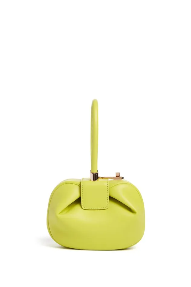 Gabriela Hearst Top Handles WomenMen Demi Bag In Lime Adamite Nappa Leather