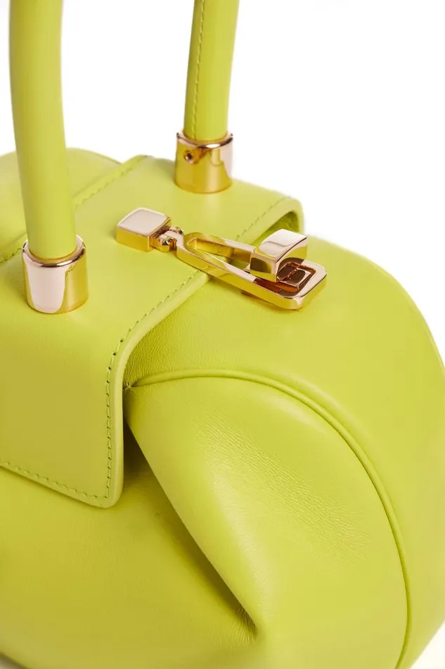 Gabriela Hearst Top Handles WomenMen Demi Bag In Lime Adamite Nappa Leather