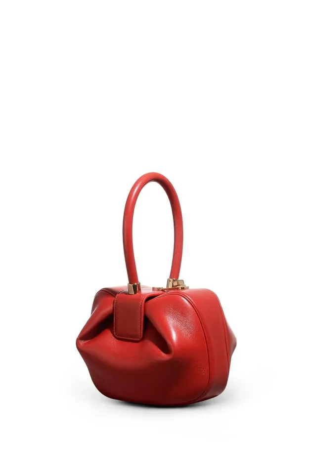 Gabriela Hearst Top Handles WomenMen Demi Bag In Red Nappa Leather