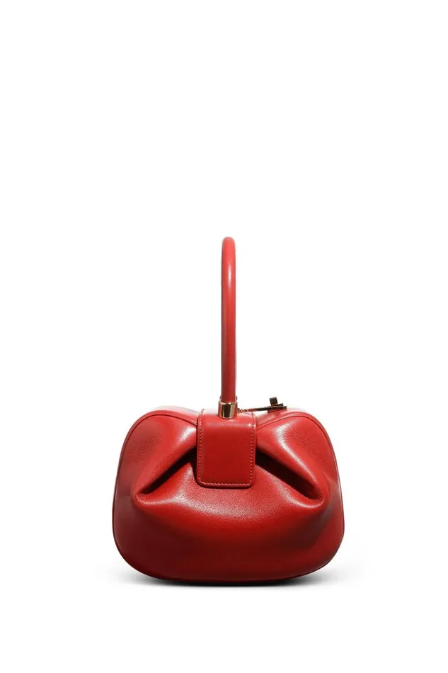 Gabriela Hearst Top Handles WomenMen Demi Bag In Red Nappa Leather