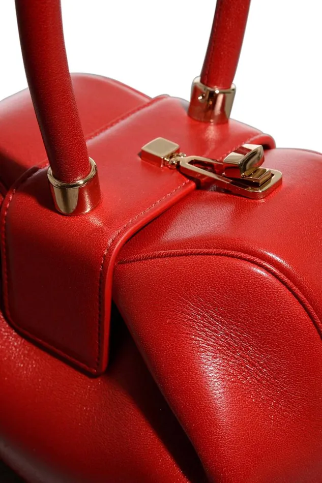 Gabriela Hearst Top Handles WomenMen Demi Bag In Red Nappa Leather