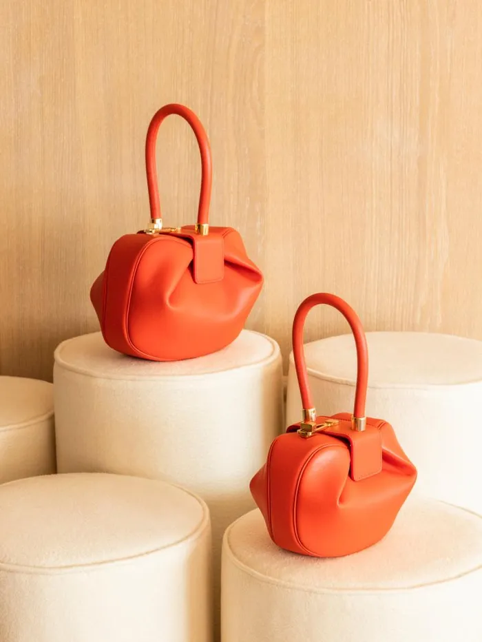Gabriela Hearst Top Handles WomenMen Demi Bag In Spice Nappa Leather