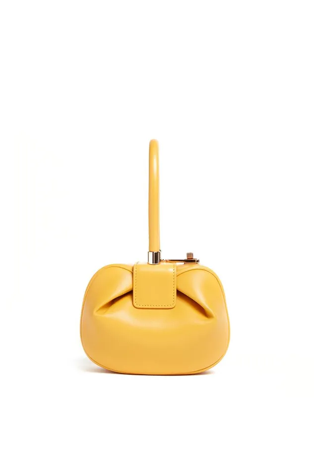 Gabriela Hearst Top Handles WomenMen Demi Bag In Yellow Nappa Leather
