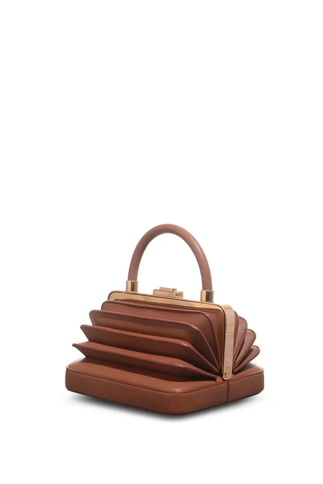 Gabriela Hearst Top Handles WomenMen Diana Bag In Cognac Nappa Leather