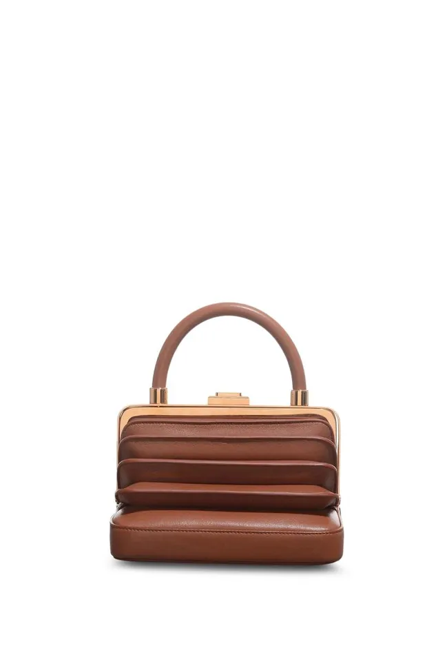 Gabriela Hearst Top Handles WomenMen Diana Bag In Cognac Nappa Leather