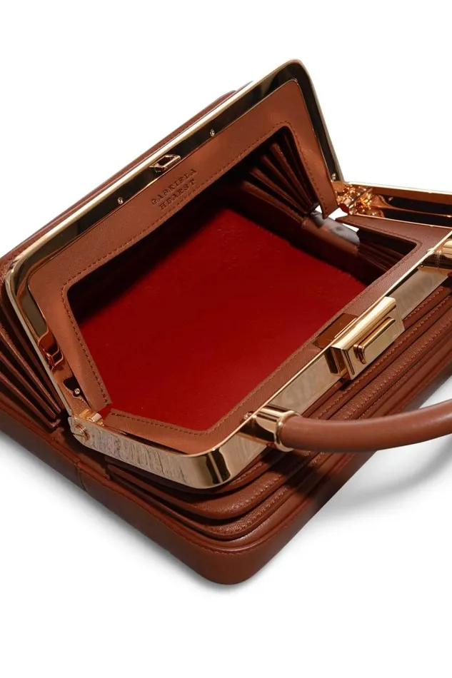 Gabriela Hearst Top Handles WomenMen Diana Bag In Cognac Nappa Leather