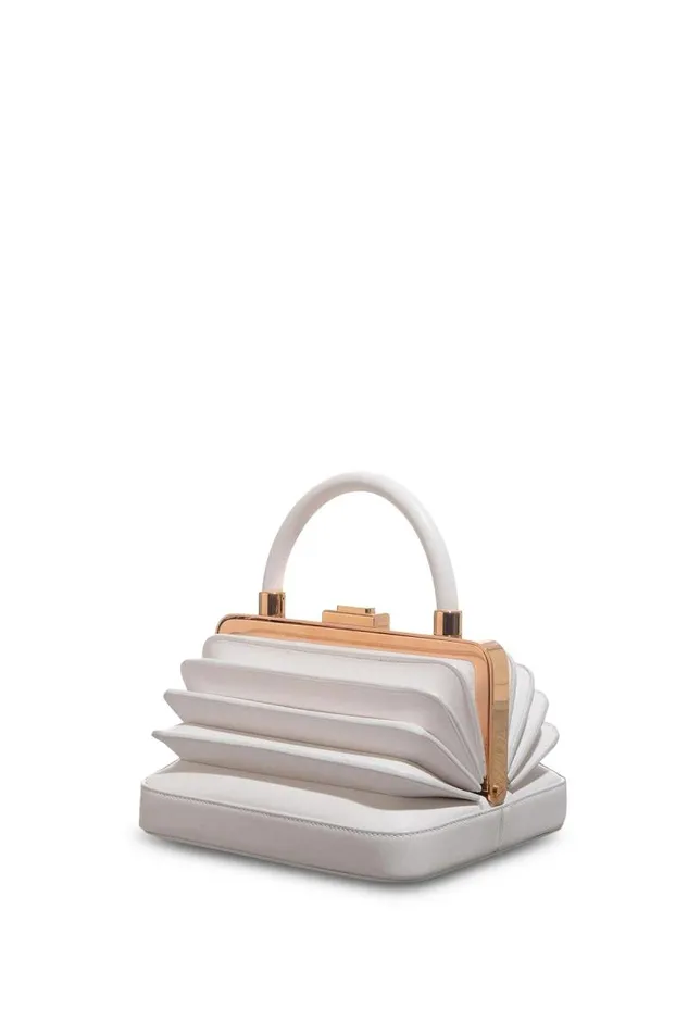 Gabriela Hearst Top Handles WomenMen Diana Bag In Ivory Nappa Leather